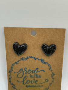 Heart Studs