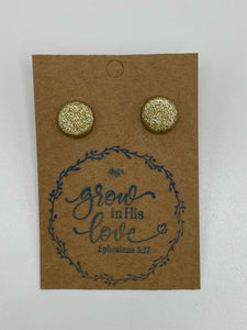Gold Shimmer Stud