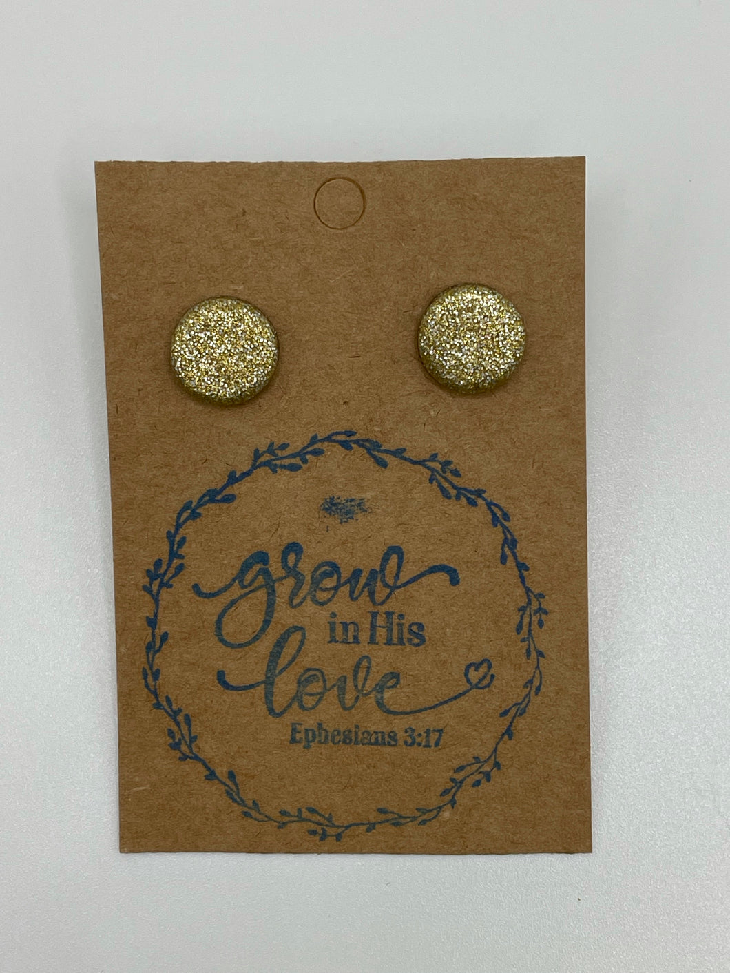 Gold Shimmer Stud