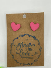 Load image into Gallery viewer, Heart Studs
